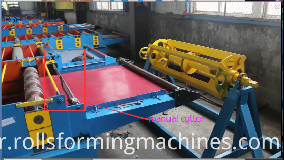 금속 지붕 타일 롤 성형 기계 Metal Roof Tile Roll Forming Machine